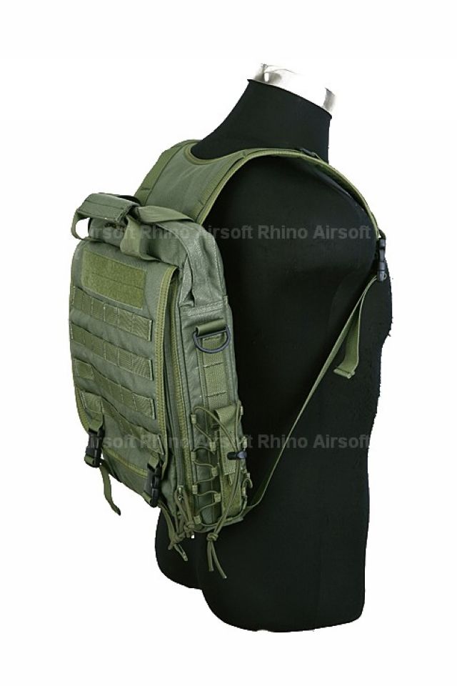Pantac Vertical Accessories Backpack (OD, Cordura)