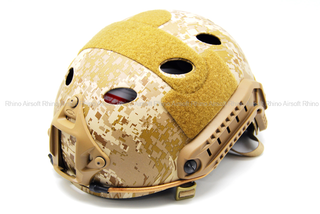 Ops-Core FAST Bump Helmet + VAS Shroud Set - Desert Marpat
