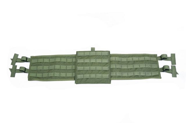 Pantac Universal MOLLE Plate Carrier Cummerbund (OD / Medium / Cordura)
