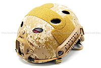 View Ops-Core FAST Bump Helmet + VAS Shroud Set - Desert Marpat details