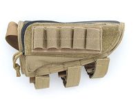 Pantac Cheek Pad for Rifle / Shotgun (Khaki / CORDURA)