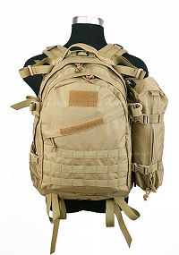 Pantac MOLLE AIII Backpack (Khaki / CORDURA)