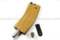 WE 30 Rds Magazine for SCAR Gas Blowback Rifle (CO2 Version - TAN)
